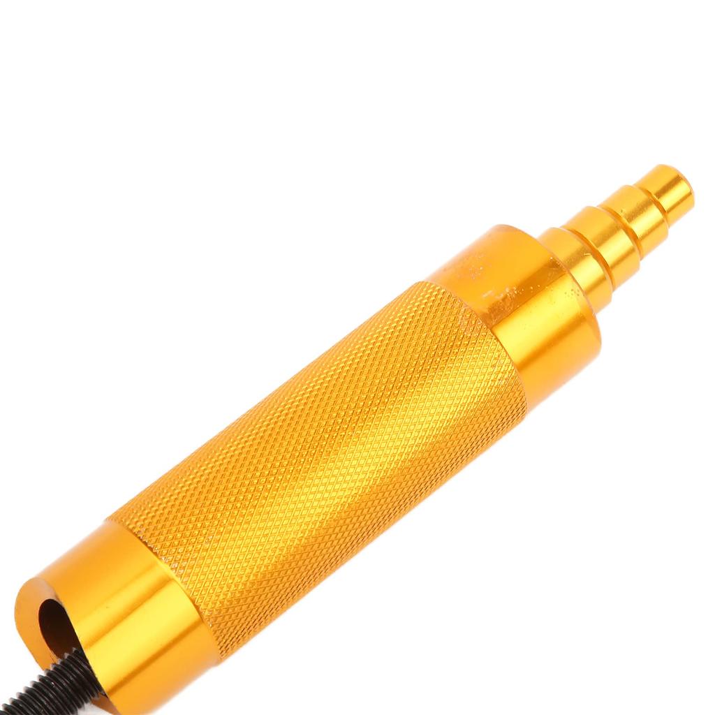 Kolbenbolzenabzieher - Qiilu Kolbenbolzenabzieher, 12-24mm Auswerferwerkzeug Abzieher Aluminiumlegierung Orange Schwarz für Universal-Fahrrad
