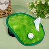 Novinka Golfový baret s vlajkou golfového míčku, Hole-in-One, Pánská a dámská golfová pokrývka hlavy, Doplňky ke kostýmu na golfovou párty