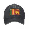 Sri Lanka Official Flag of the Republic of Sri Lanka Baseball Cap Sun Cap fun hats Bobble Hat Women Hats Unisexs