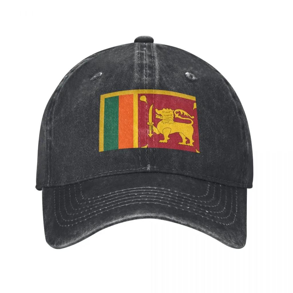 Sri Lanka Official Flag of the Republic of Sri Lanka Baseball Cap Sun Cap fun hats Bobble Hat Women Hats Unisexs