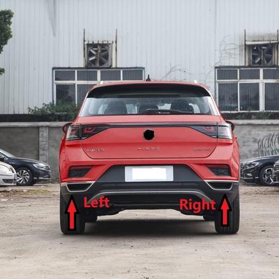 Car Original Rear Back Bumper Throat Fog Light Cover Trim for 2018-2024 VW T-roc Troc