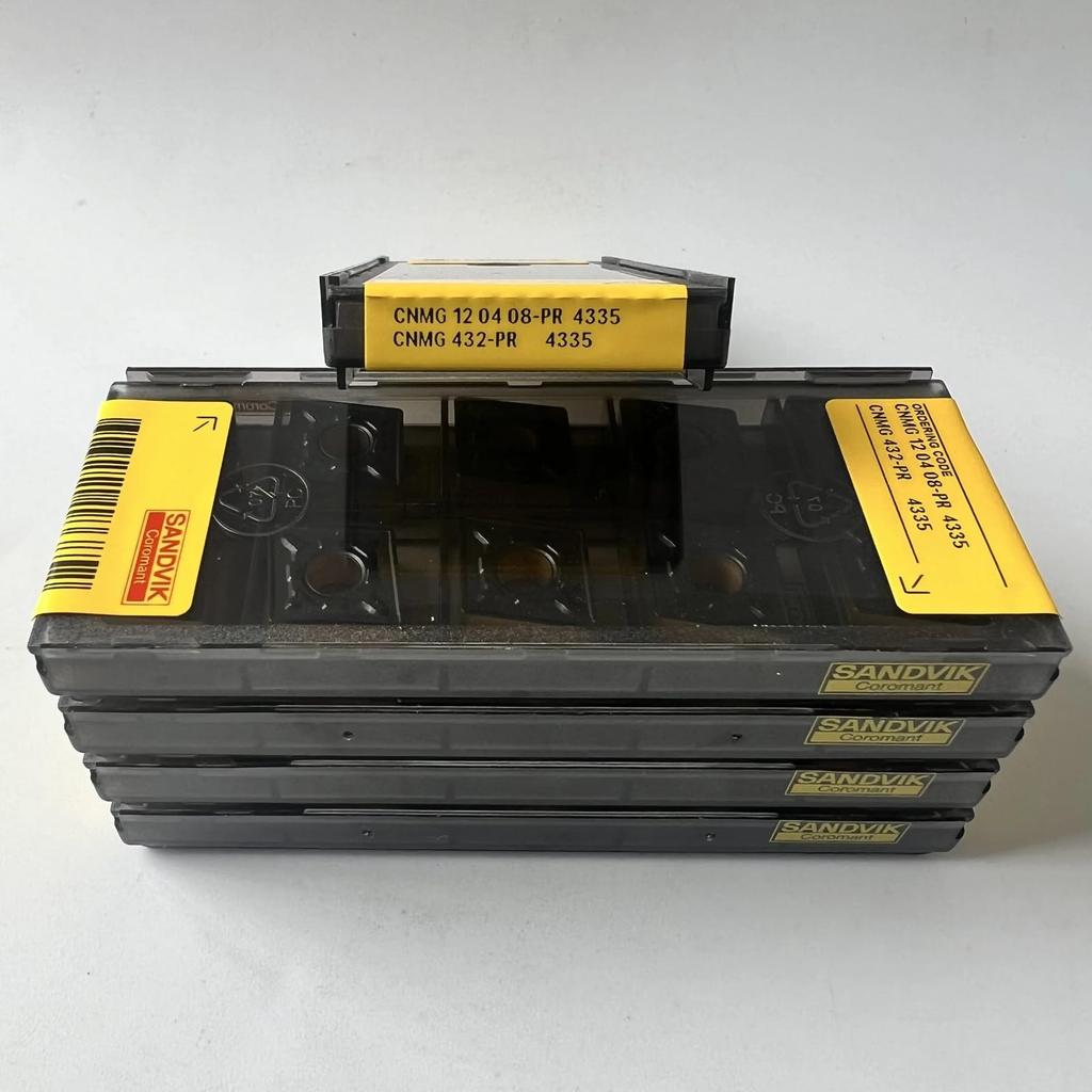 Original Sandvik / CNMG120408-PR 4335 /CNC lathe carbide blade tool 10 Pcs