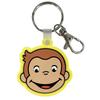 Zowie Curious George Rubber Keychain 3114 (Face/YE)