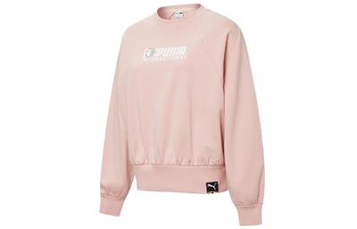 Sweatshirts Women's Pink Crew Neck Moderate Regular 531292-15