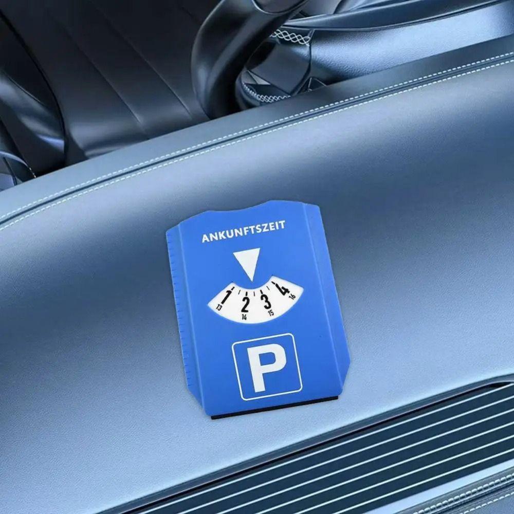 PS Material Parking Timer German STVO Regulation Time Display Disc Parking Meter  Snow Removal