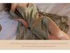 Women's Sexy Ice Silk Nightgown & Suspender Pajama Set - Pure Desire Style, Spring/Autumn 2025
