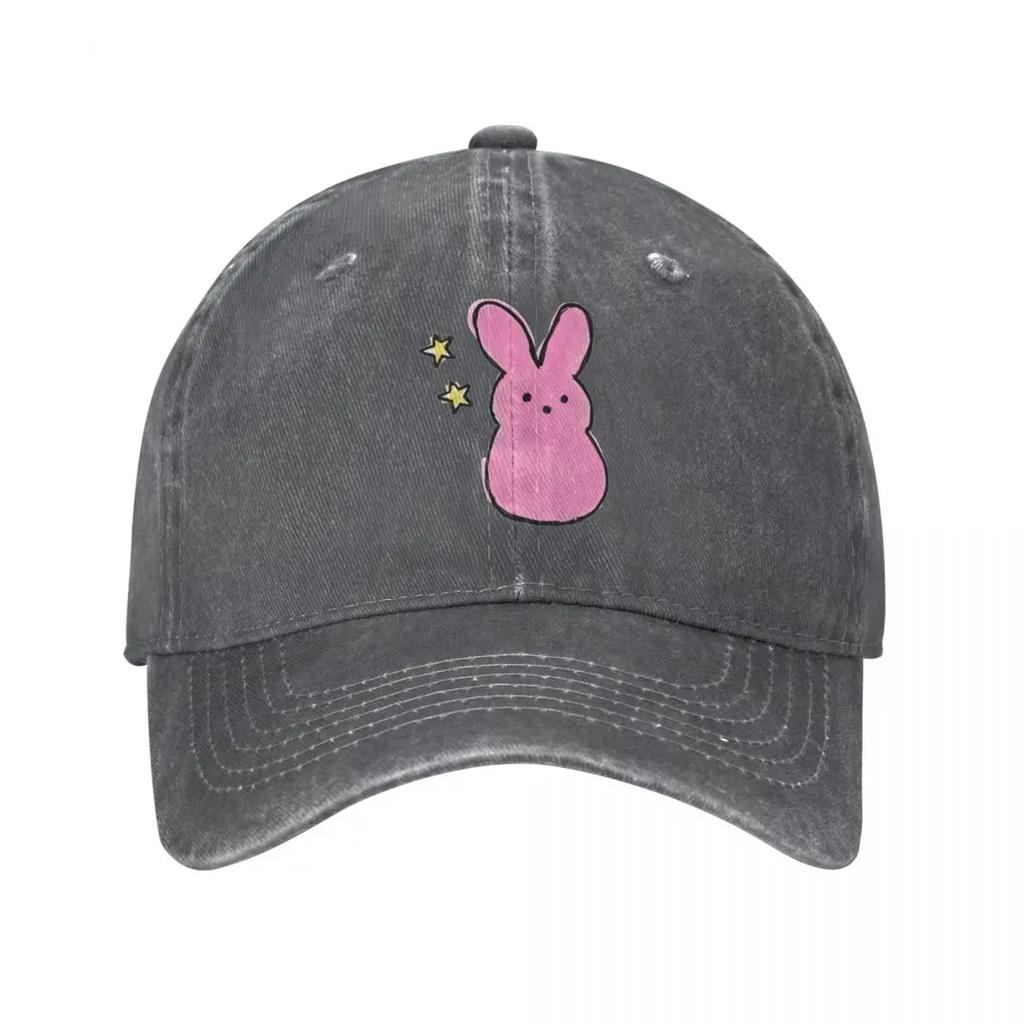 Lil Peep Bunny Unisex Baseball Caps Rap Distressed Washed Hats Cap Fashion Outdoor Activities Snapback Hat