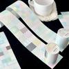 Grundlegende Punkte Stanzband DIY Scrapbooking-Band Neue beschreibbare Stickerrolle Scrapbooking-Dekoration