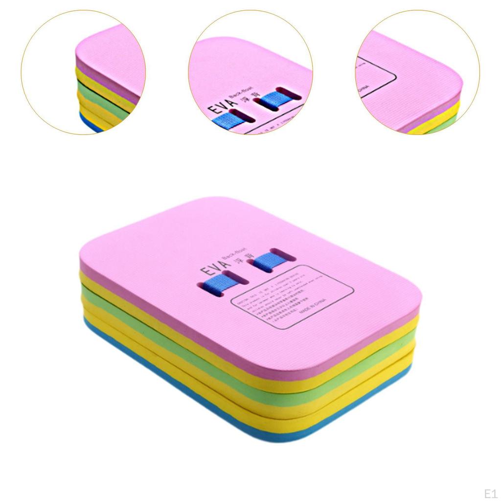 Back Float Eva Beginners Adjustable Kids Adults Waterproof Rectangle Comfortable Swim Foam Belt