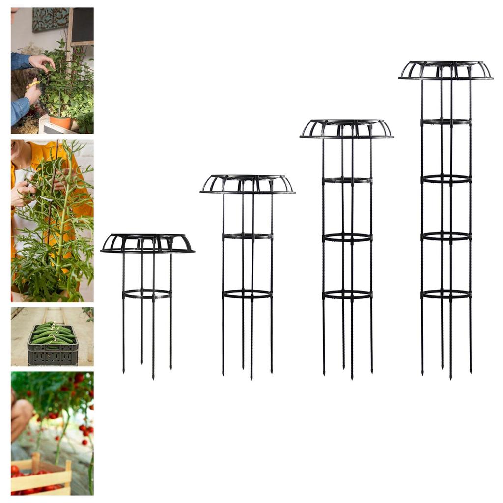 Plant Support Trellis Multipurpose Umbrella Trellis Frame Garden Trellis for Vines Flowers Vegetables Roses Climbing Plants