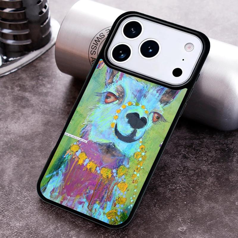 Animal Lama Llama Alpacas Phone Case For iPhone 17 16 15 14 13 12 11 Pro Max Plus 17Air Soft Silicone Cover