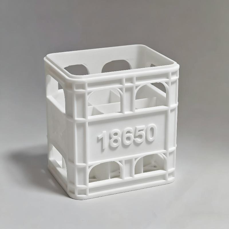 3D tištěný box na baterie DIY pivní přepravka Ne. 5 Aa Ne. 7 Aaa 18650 Baterie Stohovatelný Úložný Košík Úložný Box