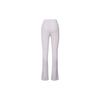 Nike Chill Knit High-Waisted Split Flared Casual Pants Women Bottoms Grey Purple FQ2114-019