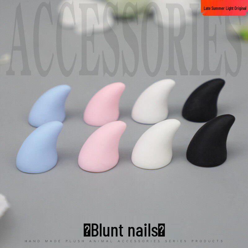 Handmade Fursuit Claws Cosplay Props with Blunt Fingernails