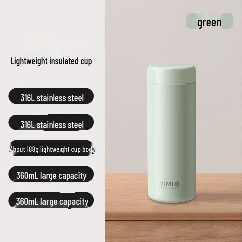 Shangqi 316 Stainless Steel Insulated Soup Cup with Handle