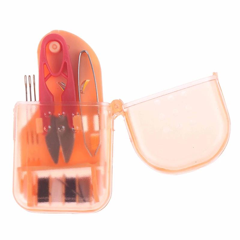 Portable Mini Portable Sewing Kit Sewing Box Sewing Tool Box Needle For Home