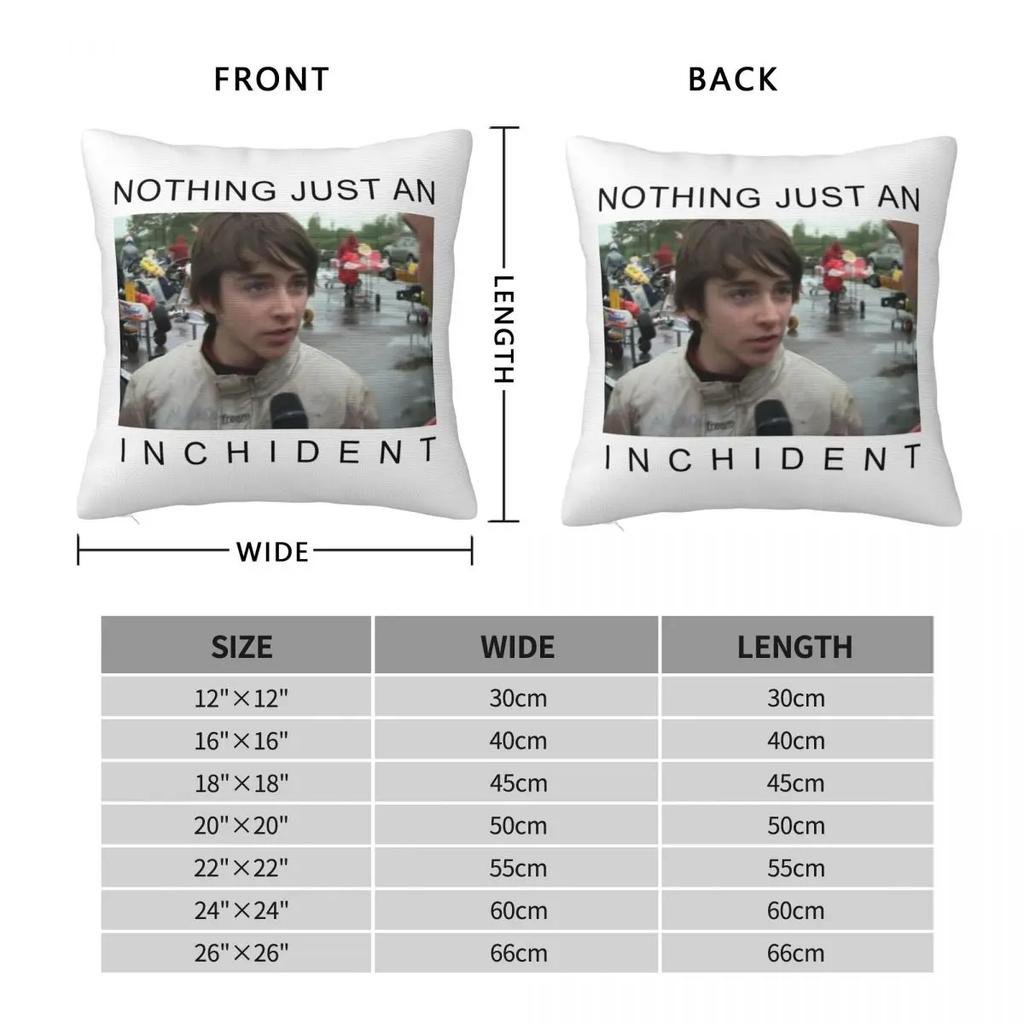 Charles Leclerc Incidente Motor Sport Federa Cuscino Stampata Decorazione Copricuscino da Lancio Copertina Divano Dropshipping 18''