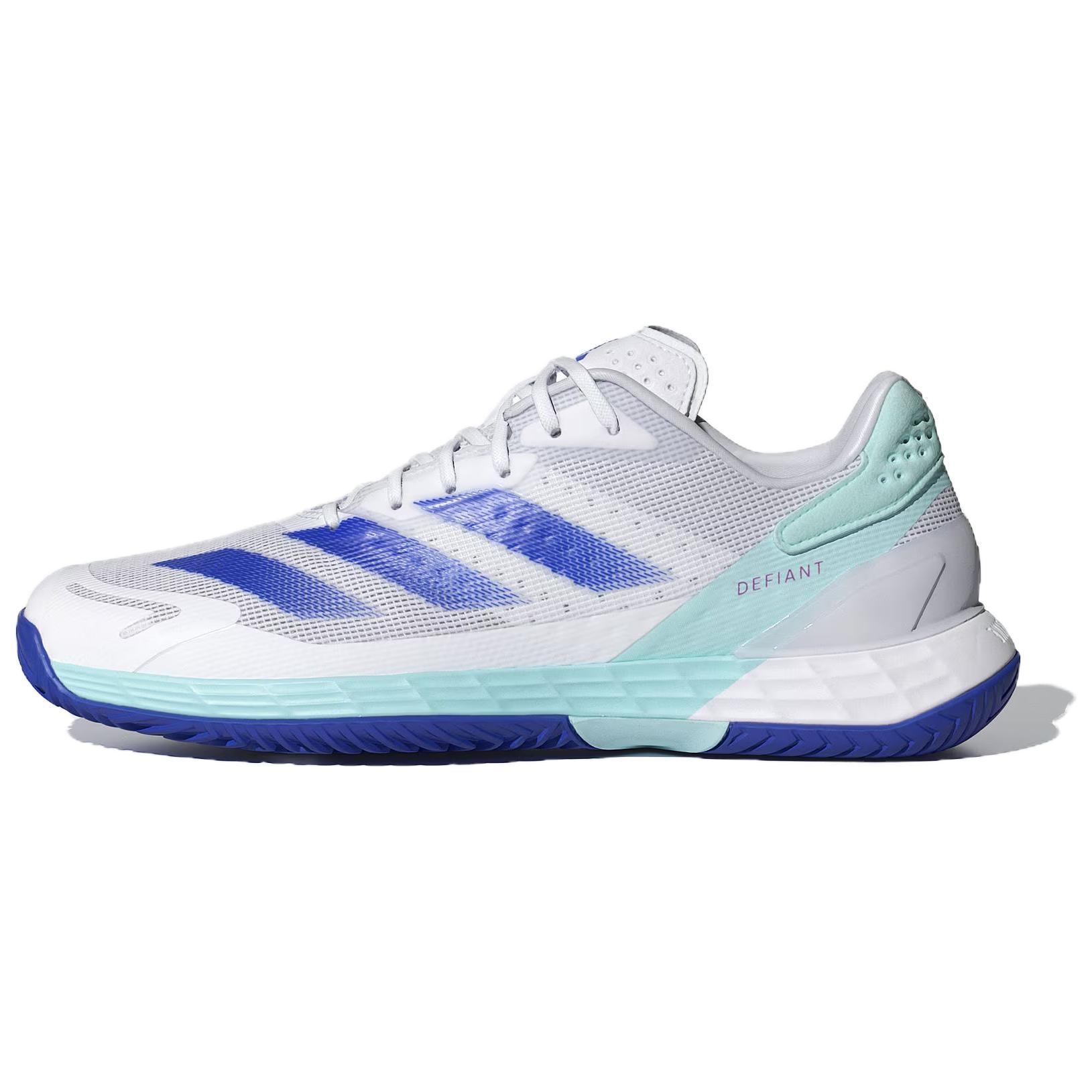 adidas Defiant Speed 2 White Lucid Blue Aqua Men s IF9141 EU 46⅔