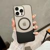 Frosted Transparent 2IN1 For Magsafe Wireless Charging Hybrid Colorful Case For iPhone 11 12 13 14 15 Pro Max Plus Hard Cover