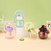 Water Bottle Summer Cute Carrying Pot Large Capacity Girl High Value Straw Double Drinking Cup Tea Separation Big Belly Cup