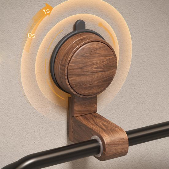 Hanging Towel Rack Suction Cup Design Strong Load-bearing Simple Installation Bathroom Wall Mount Hand Towel Holder