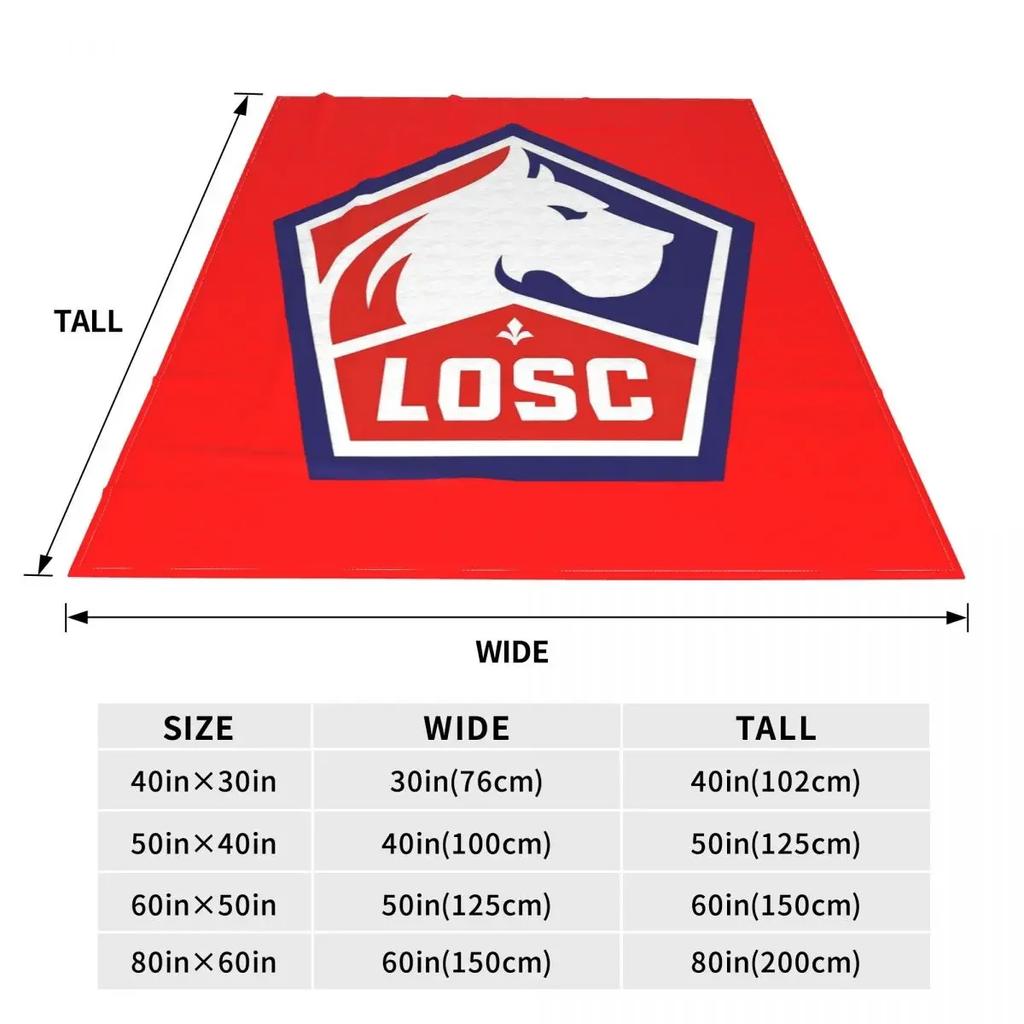 Losc Lille Throw Blanket Modern Warm Bedroom AntiPilling