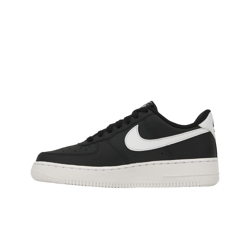 Nike Air Force 1 07 Siyah Beyaz Eskitilmiş Erkek Spor Ayakkabı CT2302-002
