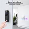 Smart Wireless Doorbell with Camera, Voice Intercom, WiFi HD, Night Vision, and Electronic Peephole