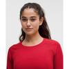 Lululemon Swiftly Tech Long Sleeve Shirt 2.0  Hip Length Oxford Red Oxford Red