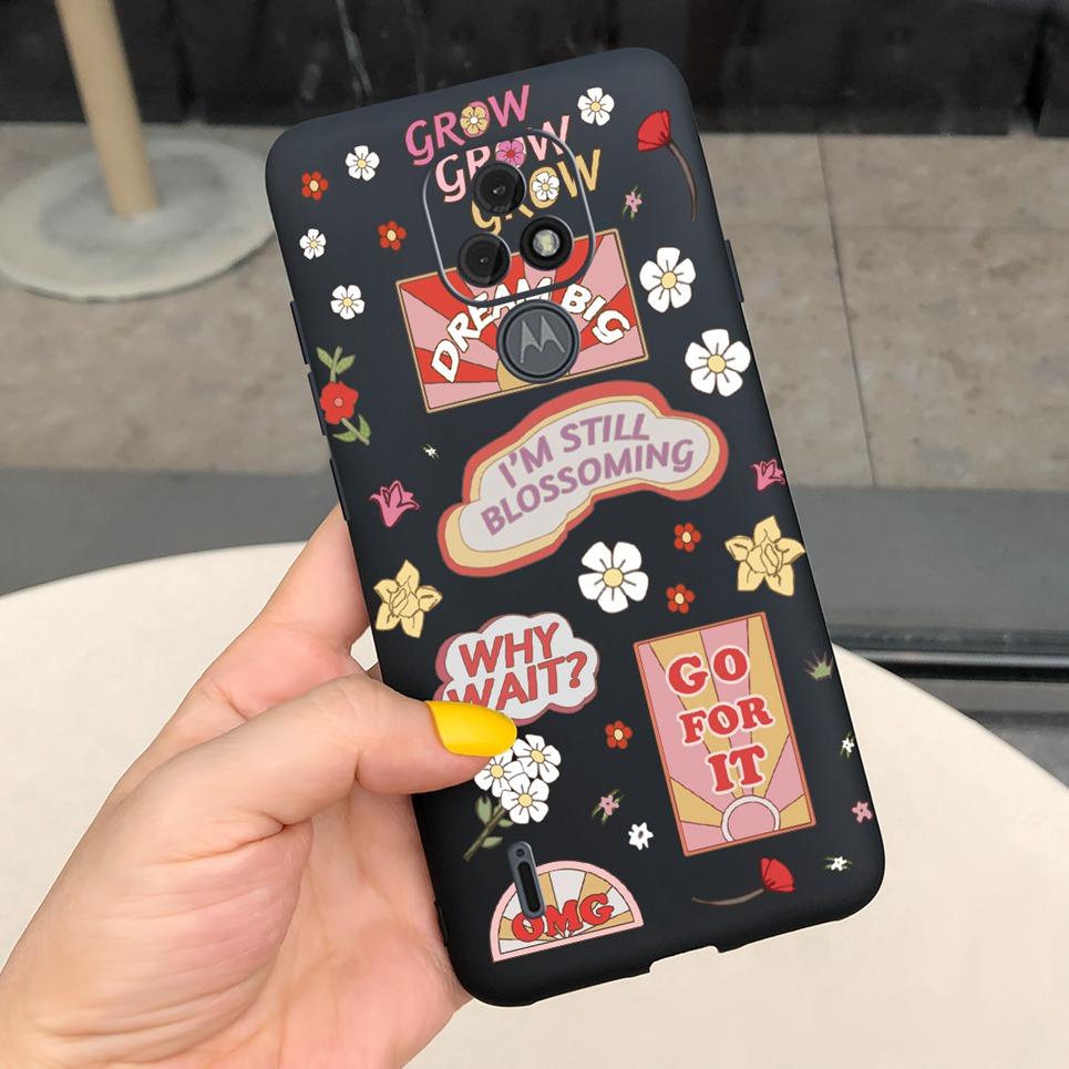 Cover For Motorola Moto E7 Plus Case Silicone Soft TPU Bumper Fundas For Moto E7Plus Phone Cover For MOTO E7 E 7 Plus Coque Etui