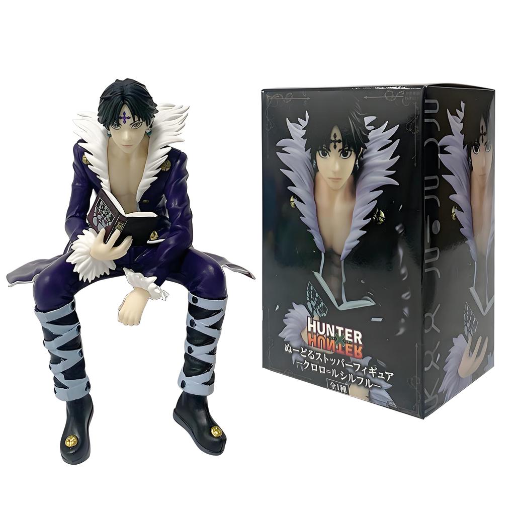 Figura de Anime Hunter×Hunter de 14 cm, Troupe Fantasma Hisoka, Figura de Acción, Tapón para Fideos, Decoración de Habitación, Tapón para Fideos, Modelo de PVC, Juguetes