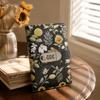 Large Capacity Money Organizer Lockable Cash Envelope Sunflower Print Budget Binder  Office