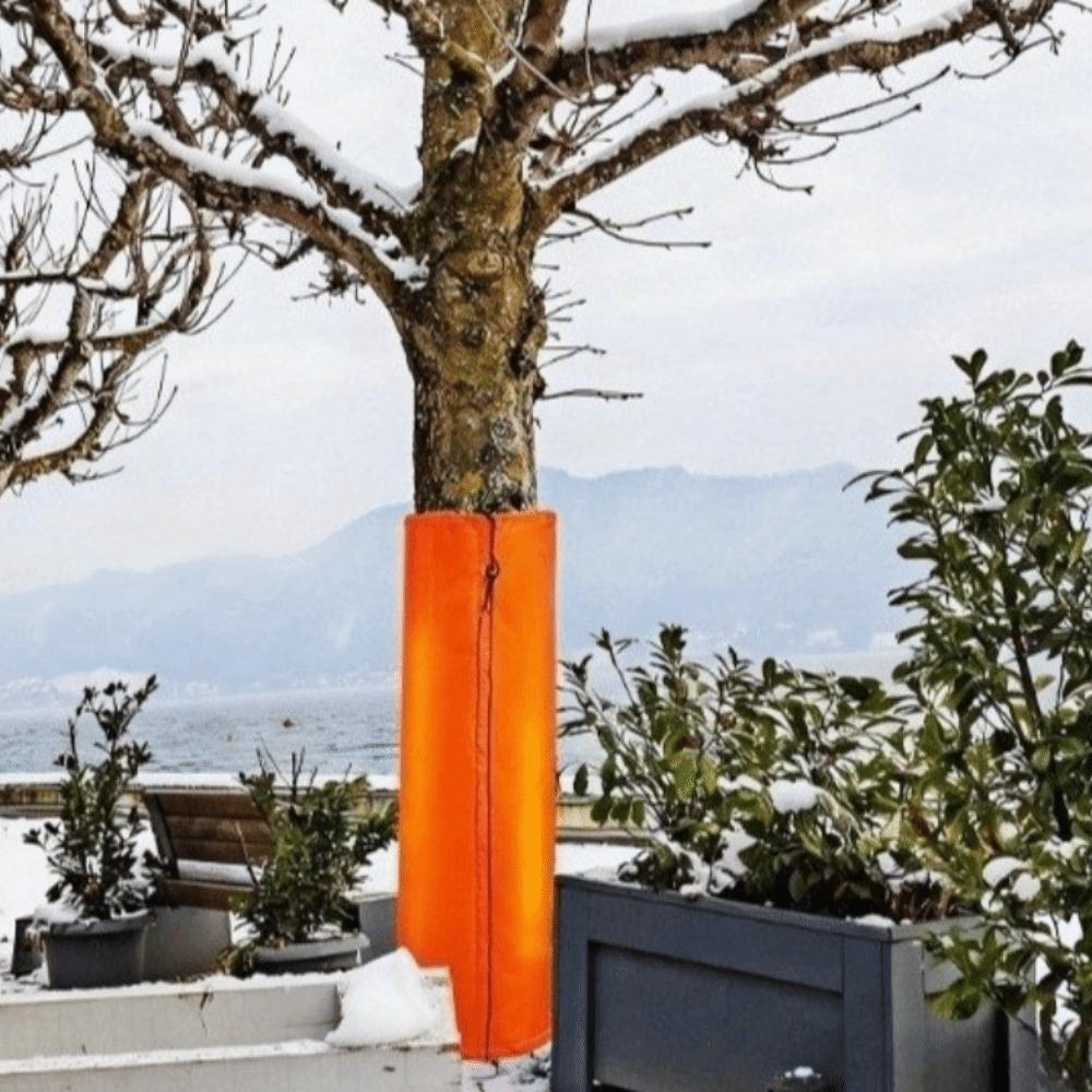 Heat Preservation Plant Insulation Cover Tear-resistant Cold Resistance Plant Cover Protector Waterproof with Drawstring