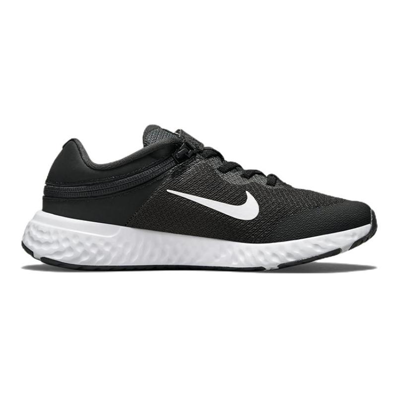 Nike Revolution 6 FlyEase 4E 'Black White' GS Sneakers DO5065-003