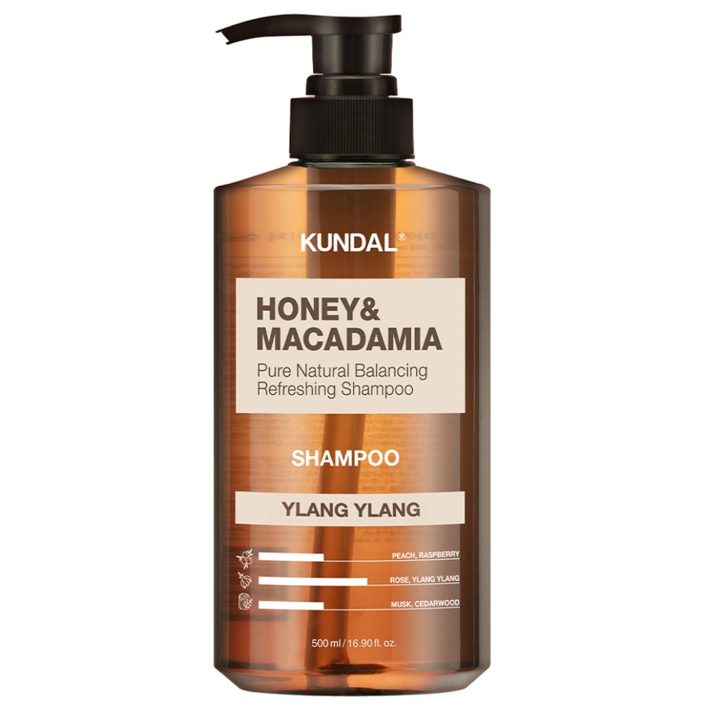 Kundal Honey and Macadamia Nature Shampoo Ylang-Ylang Scent 500ml 1 pcs