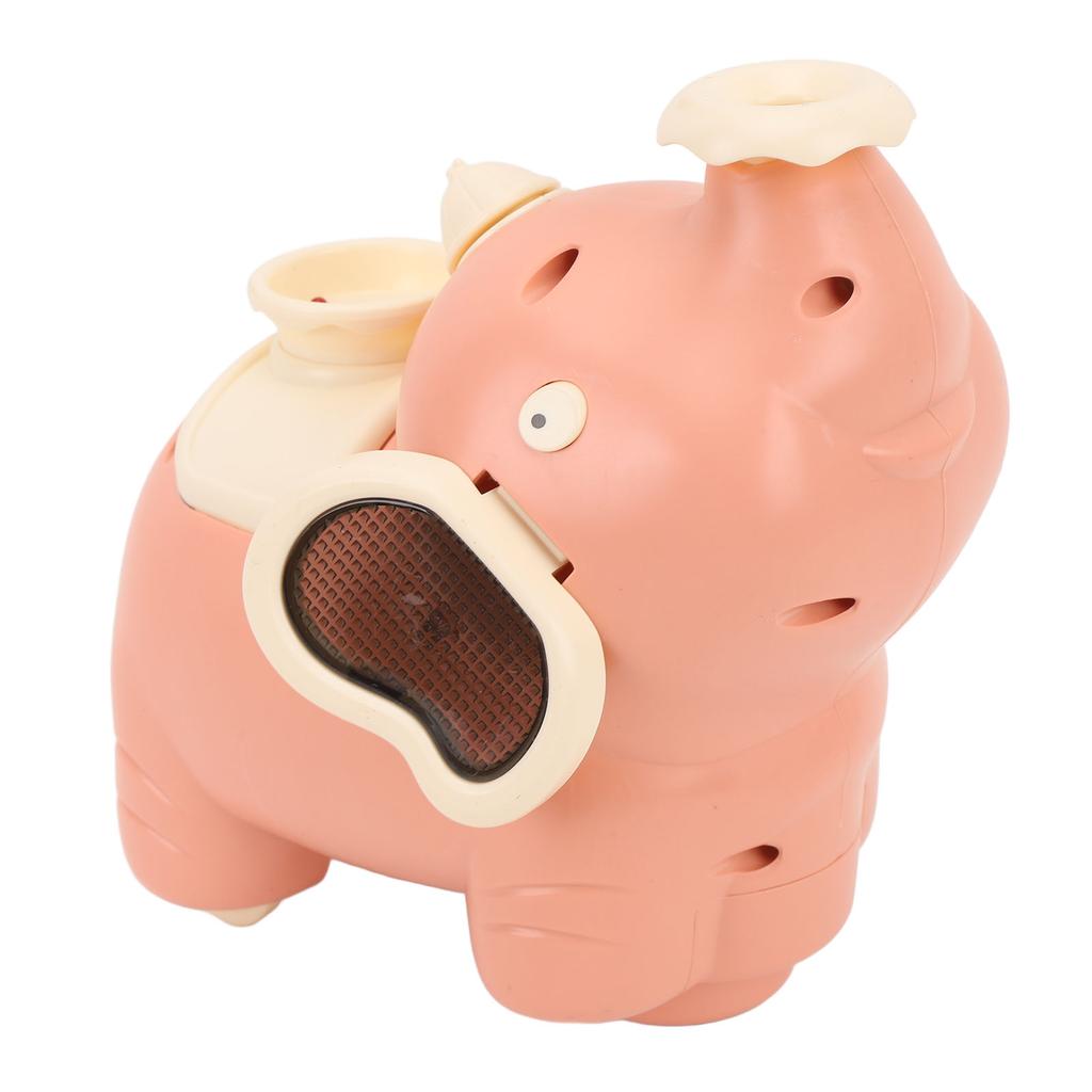 Elephant Blowing Spray Fog Toy with Music Light Tummy Time Interactive Battery Powered Baby Elephant Toy