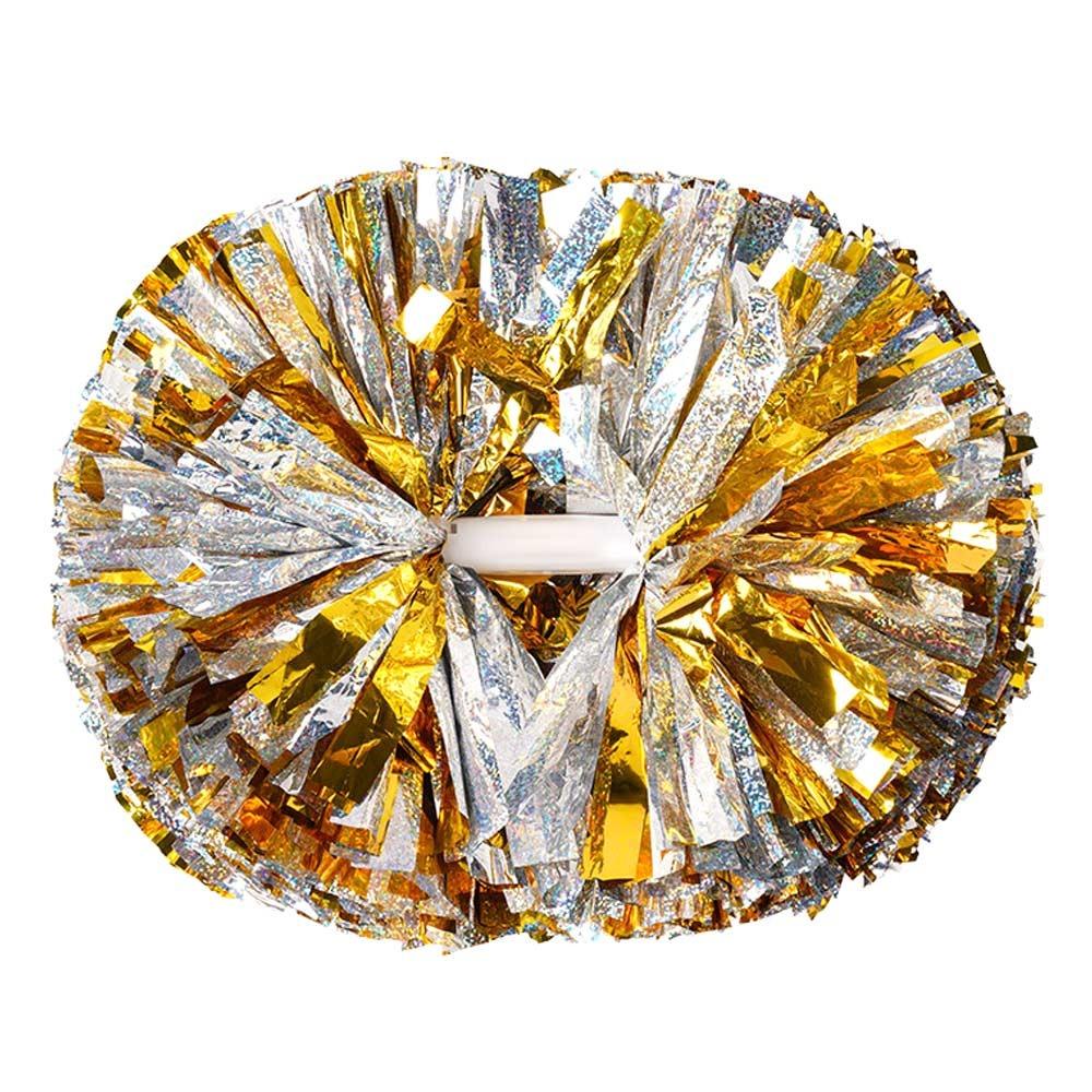 Multicolors Cheerleader Pom Poms 30cm*37cm Cheerleading Ball  Cheerleading Events