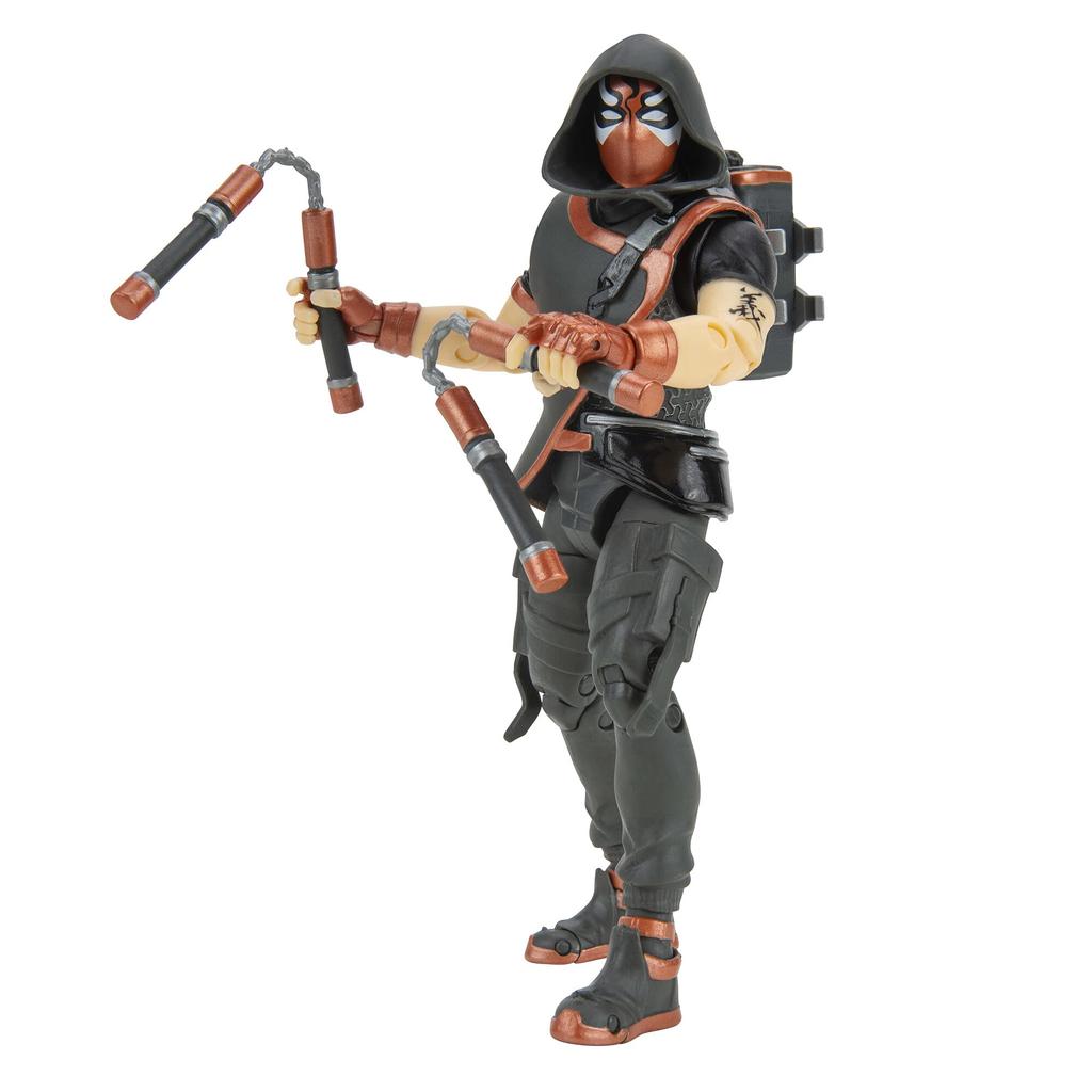 Fortnite Legendary Series Seeker Highly Detailed Figure with Harvesting Scuba Jonesy with Bling on Vendetta and Other Styles 6" Tools, Weapons, Back,