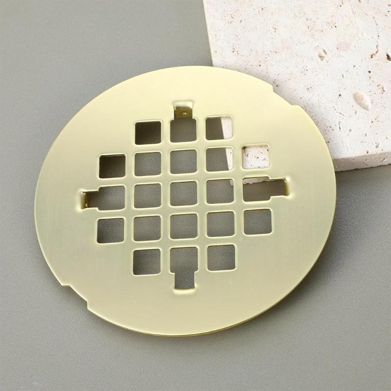 Professional Shower Drain Cover Steel Round Shape Universal Bath Drains Case Multipurpose Steel Drain Caps for House