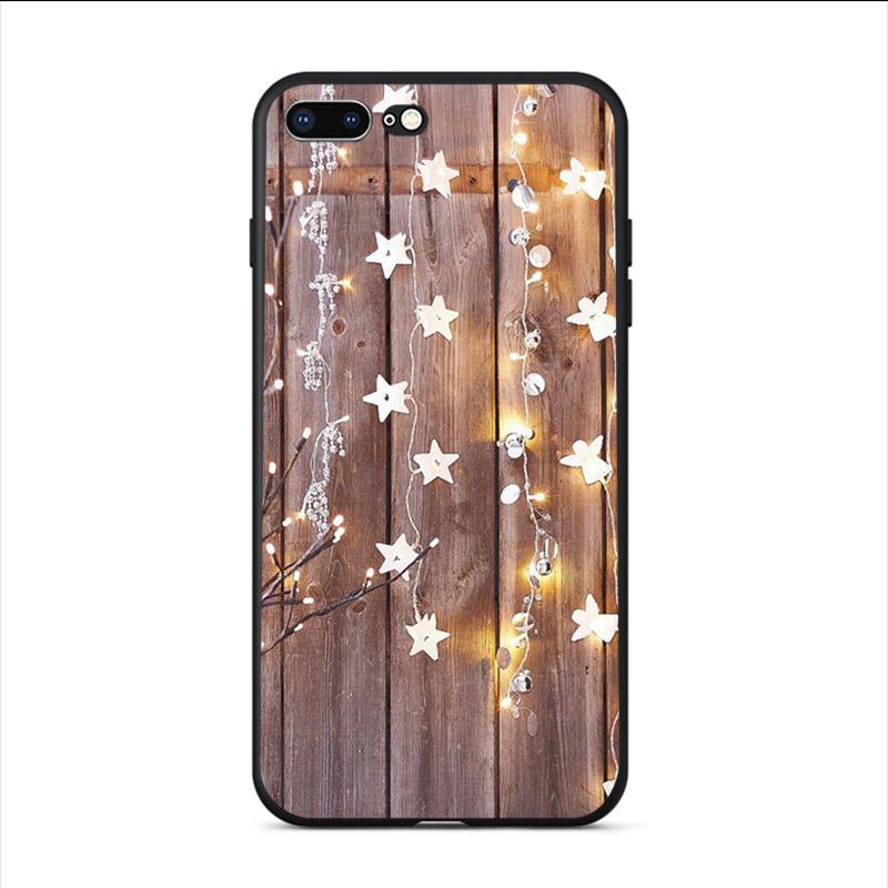 Hard  Phone Case For Iphone XS 11 Pro Max 13 12 Mini Mobile Shell SE 2020 6S 6 7 8 Plus 5S 10 X XR Winter Landscape Cover Coque