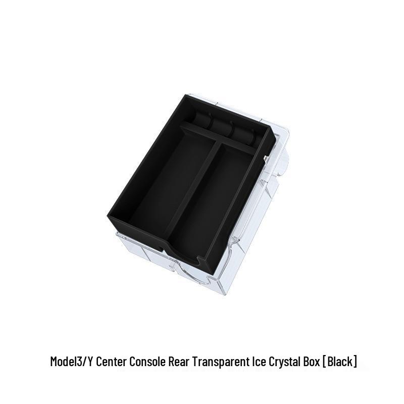 Silicone Ice Box for Tesla Model 3/Y Center Console Storage