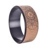 Yoga-Rad Pilates-Ring Trainingsrad mit Mandala-Aufdruck Yoga-Zubehör