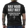 Pray With Me Half‑Hood Graphic Unisex Cotton Father’s Day Gift T‑Shirt