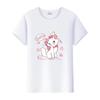 Kpop Fashion Disney Marie Cat Cartoon Love Woman Tees 2023 Summer Tops Short Sleeve Girl T-Shirts Oversized Clothes Mens Blouses