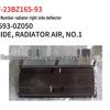 2023 Toyota BZ3 Radiator Right Deflector 16593-0Z050