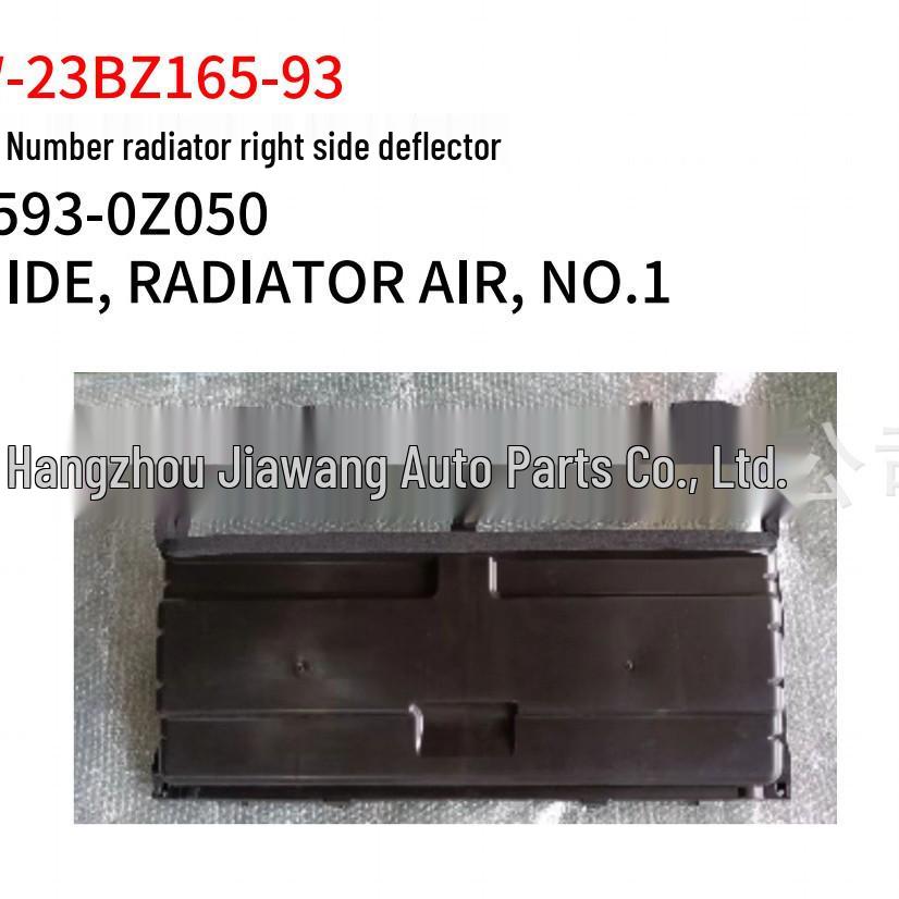 2023 Toyota BZ3 Radiator Right Deflector 16593-0Z050
