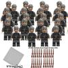 Eighth Route Army Minifigure Set: 24 Educational Assembly Building Blocks