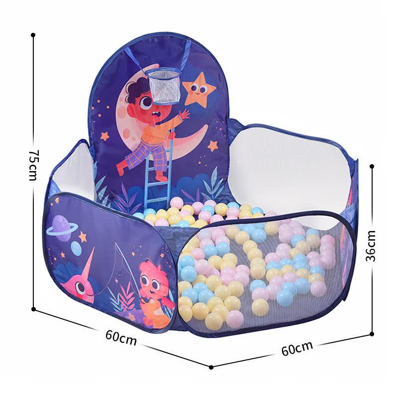 Kids Indoor Outdoor Play Tent with Ball Pit