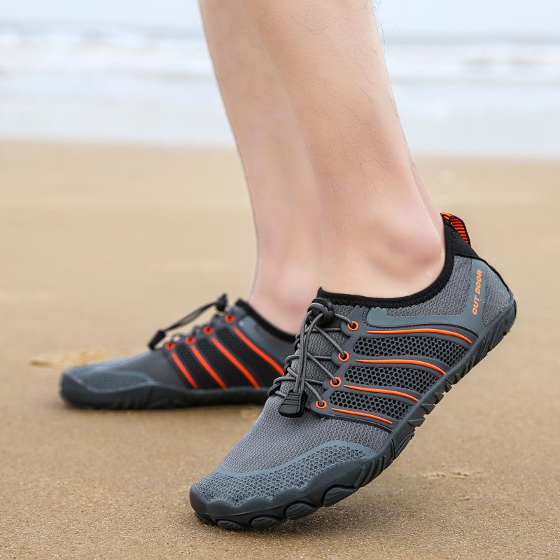 

2021 New Outdoor Five-Finger Water Shoes for Hiking, Trekking, Swimming, Wading, Fishing, Diving, and Beach Activities. 44
