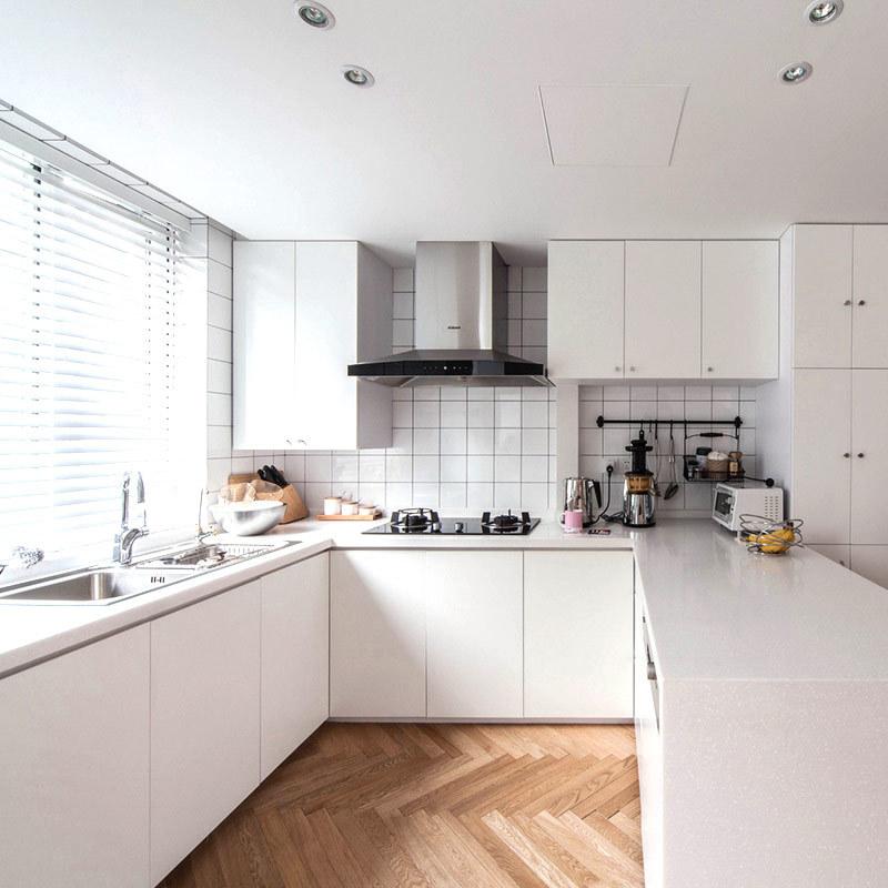 Thicken PVC Stoving Varnish DIY Self Adhesive WallPaper Furniture Renovation Stickers Kitchen Waterproof Decorative Film